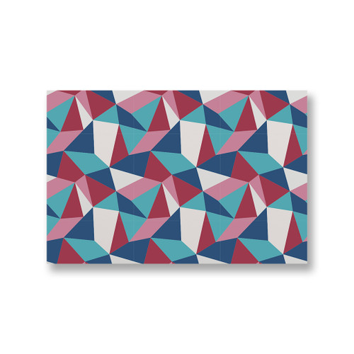 Polygonal Pattern Canvas Print By Artists Collection