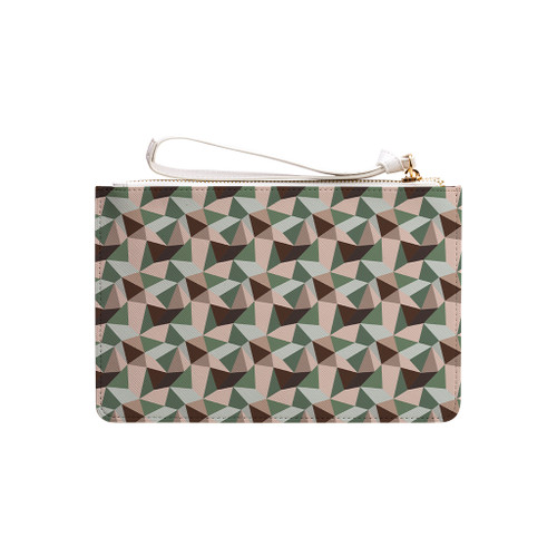 Poly Pattern Clutch Bag By Artists Collection