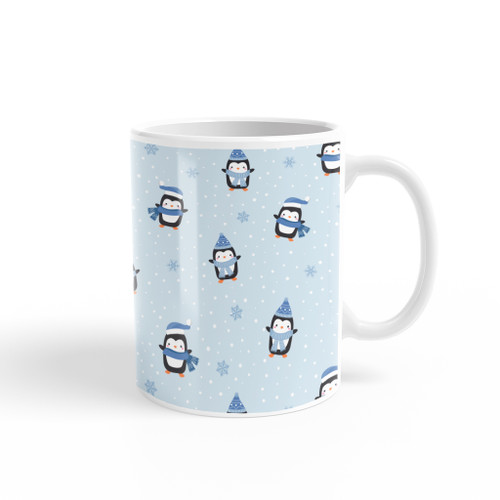 Penguin Pattern Coffee Mug By Artists Collection