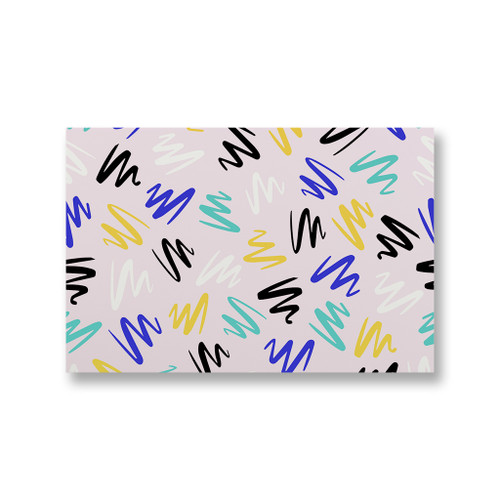 Pencil Strokes Pattern Canvas Print By Artists Collection