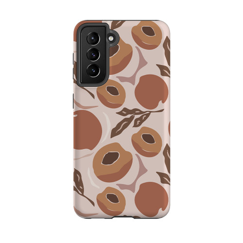 Peach Pattern Samsung Tough Case By Artists Collection