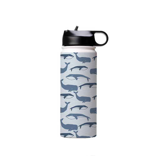 Ocean Pattern Water Bottle By Artists Collection