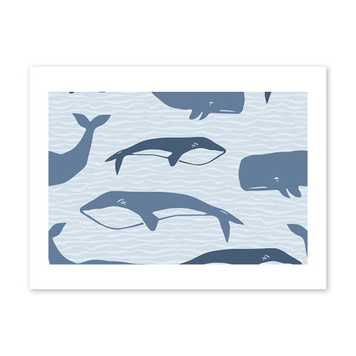 Ocean Pattern Art Print By Artists Collection