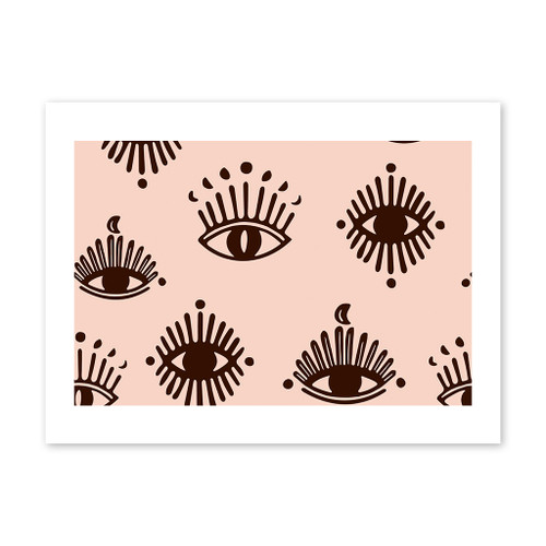 Mystical Pattern Art Print By Artists Collection
