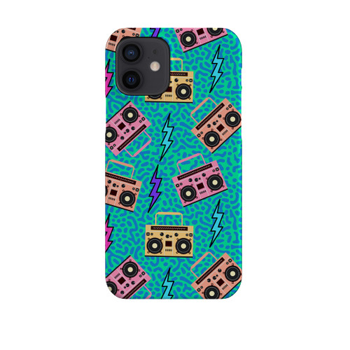 Neon Music Pattern iPhone Snap Case By Artists Collection