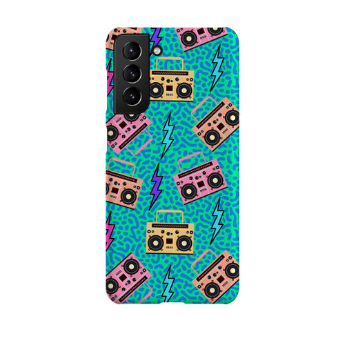 Neon Music Pattern Samsung Snap Case By Artists Collection