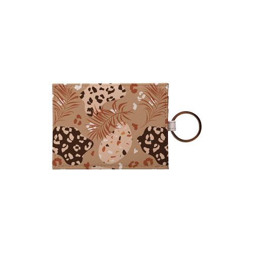 Modern Tropical Leopard Pattern Card Holder By Artists Collection