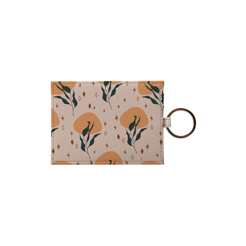 Modern Plant Pattern Card Holder By Artists Collection