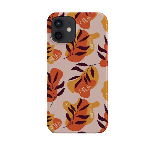 Modern Floral Pattern iPhone Snap Case By Artists Collection