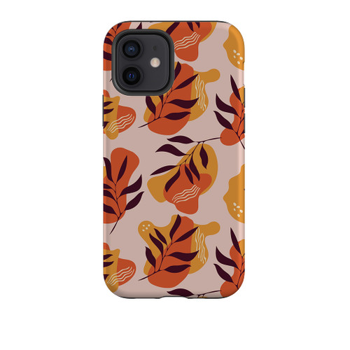 Modern Floral Pattern iPhone Tough Case By Artists Collection