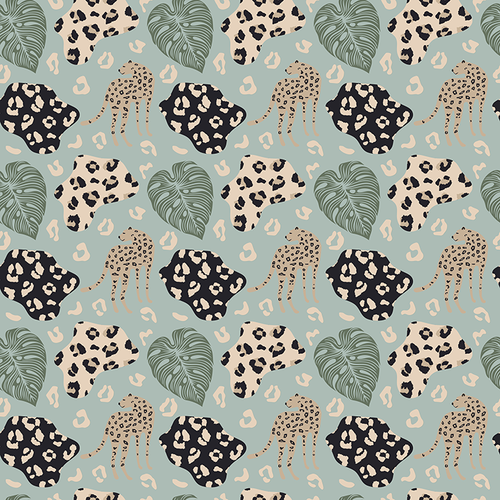 Modern Exotic Leopard Pattern Design By Artists Collection