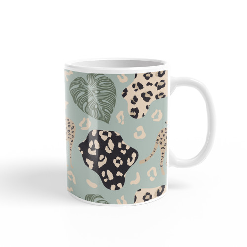Modern Exotic Leopard Pattern Coffee Mug By Artists Collection