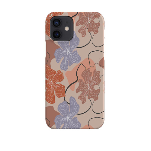 Hand Drawn Abstract Flowers iPhone Snap Case By Artists Collection