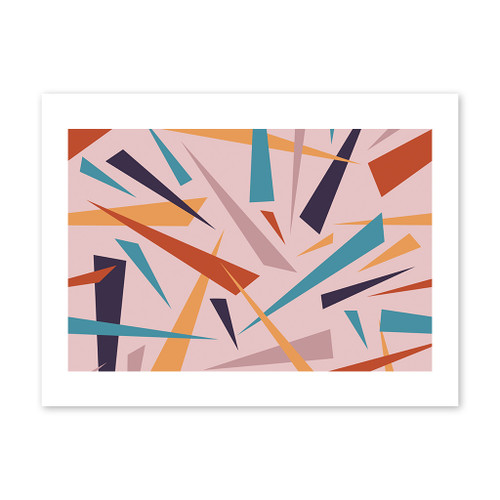 Geometric Pattern Art Print By Artists Collection