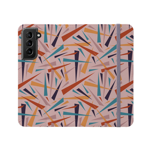 Geometric Pattern Samsung Folio Case By Artists Collection