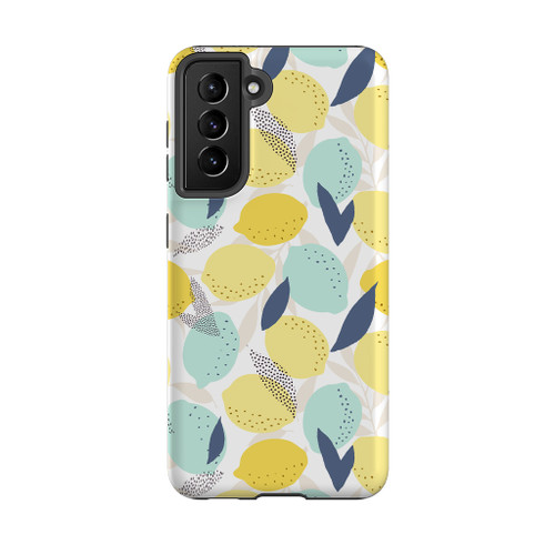 Fresh Lemons Pattern Samsung Tough Case By Artists Collection