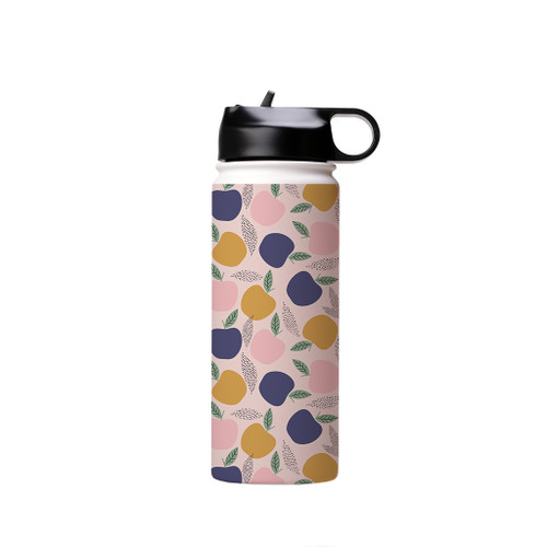 Fresh Apple Pattern Water Bottle By Artists Collection