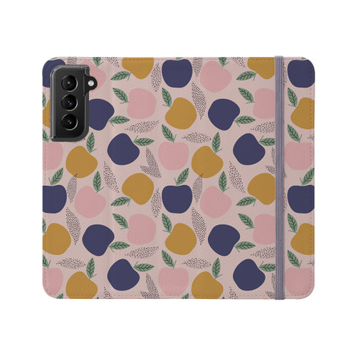 Fresh Apple Pattern Samsung Folio Case By Artists Collection