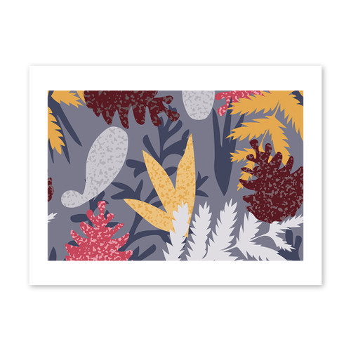 Forest Pattern Art Print By Artists Collection