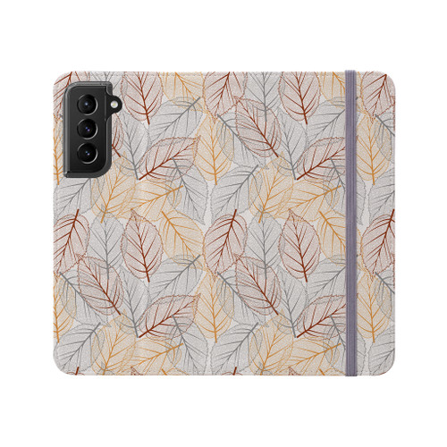 Fall Pattern Samsung Folio Case By Artists Collection