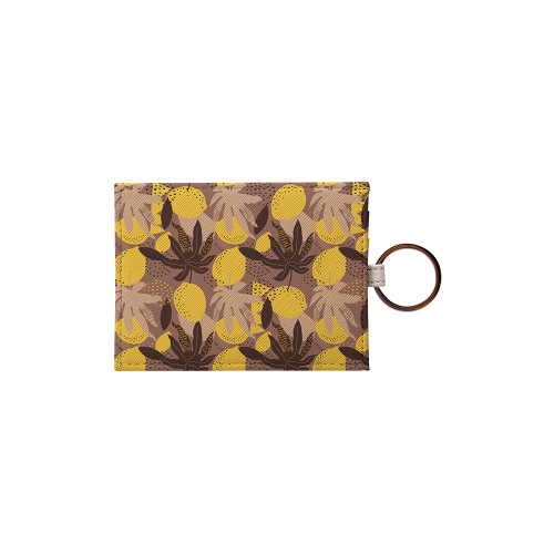 Exotic Lemons Pattern Card Holder By Artists Collection