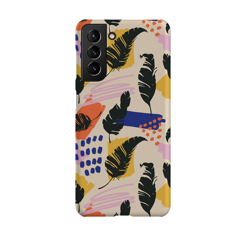 Exotic Banana Leaves Pattern Samsung Snap Case By Artists Collection