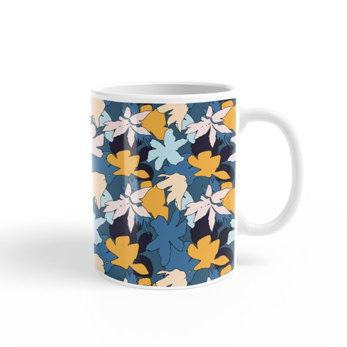 Exotic Flowers Pattern Coffee Mug By Artists Collection