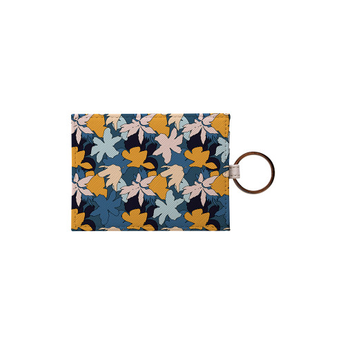 Exotic Flowers Pattern Card Holder By Artists Collection