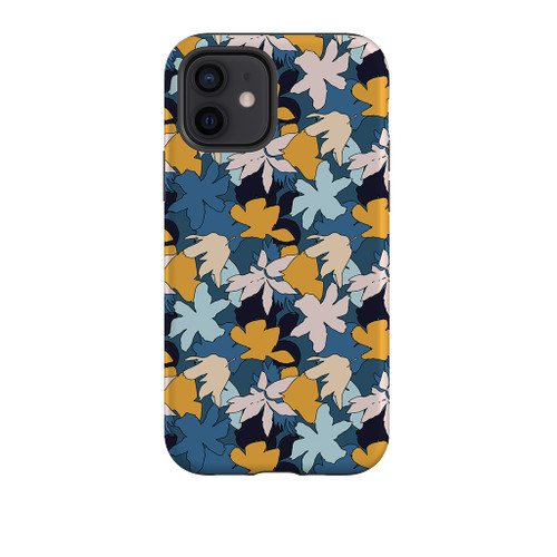 Exotic Flowers Pattern iPhone Tough Case By Artists Collection