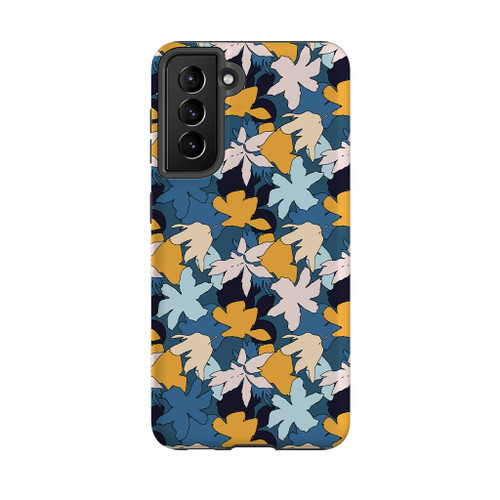 Exotic Flowers Pattern Samsung Tough Case By Artists Collection