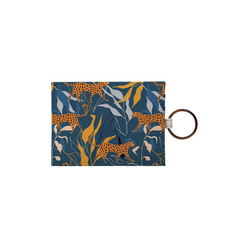 Exotic Cats Pattern Card Holder By Artists Collection