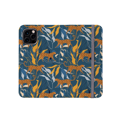 Exotic Cats Pattern iPhone Folio Case By Artists Collection