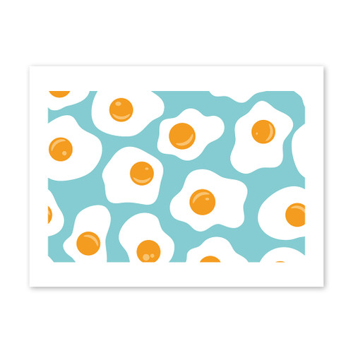 Egg Pattern Art Print By Artists Collection