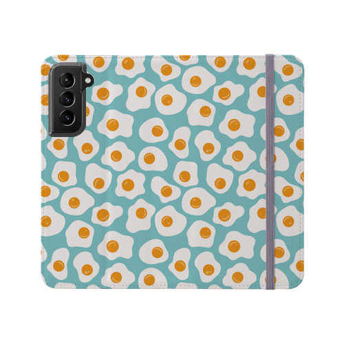 Egg Pattern Samsung Folio Case By Artists Collection