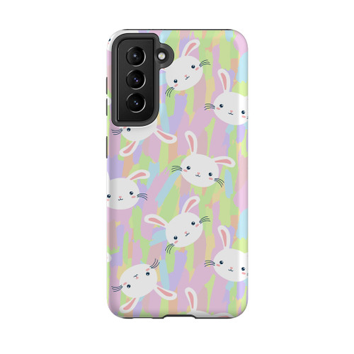 Bright Easter Bunny Pattern Samsung Tough Case By Artists Collection
