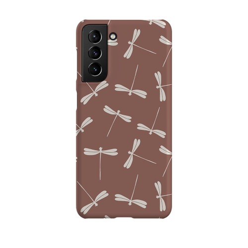 Dragonfly Pattern Samsung Snap Case By Artists Collection