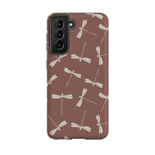 Dragonfly Pattern Samsung Tough Case By Artists Collection