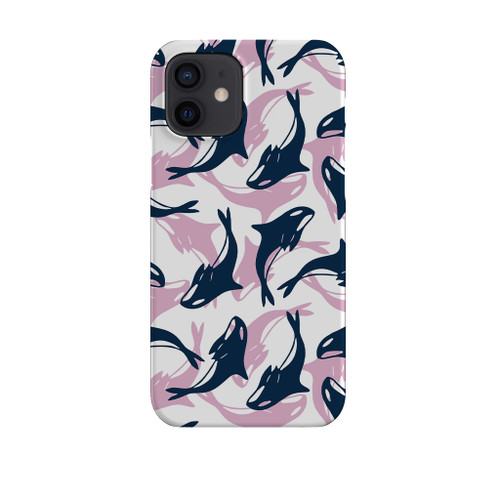 Dolphin Pattern iPhone Snap Case By Artists Collection