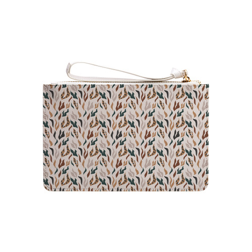 Creative Floral Collage Pattern Clutch Bag By Artists Collection