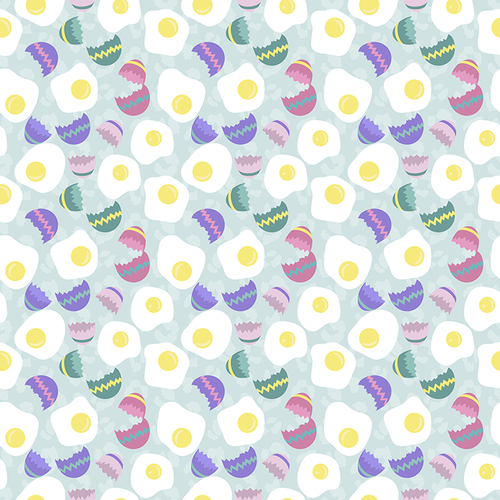 Cracked Eggs Pattern Design By Artists Collection