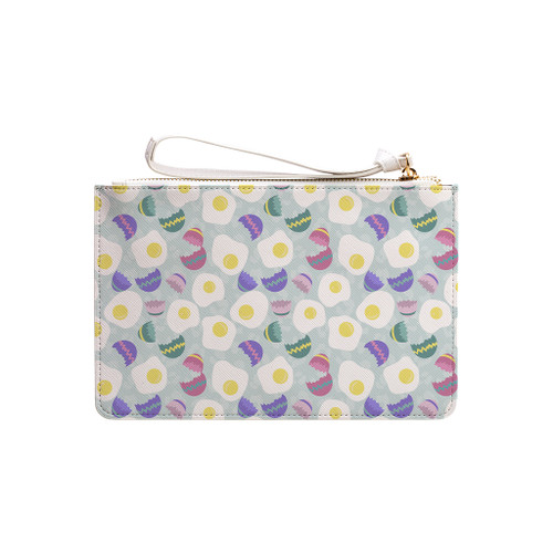 Cracked Eggs Pattern Clutch Bag By Artists Collection