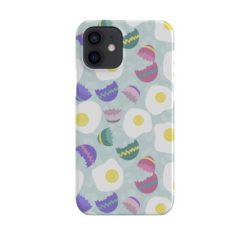 Cracked Eggs Pattern iPhone Snap Case By Artists Collection