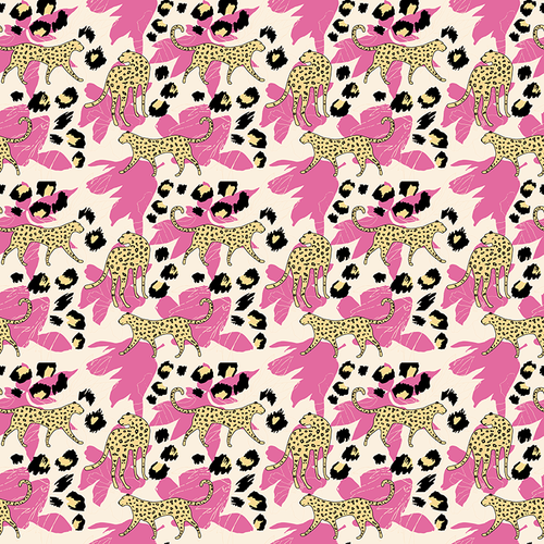 Contemporary Leopard Pattern Design By Artists Collection