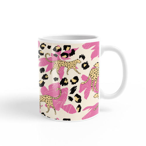 Contemporary Leopard Pattern Coffee Mug By Artists Collection