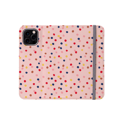 Confetti Pattern iPhone Folio Case By Artists Collection