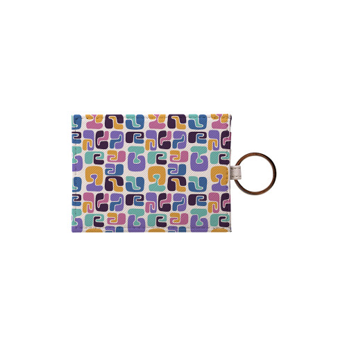 Colorful Forms Pattern Card Holder By Artists Collection