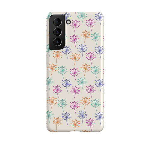 Colorful Dandelion Pattern Samsung Snap Case By Artists Collection