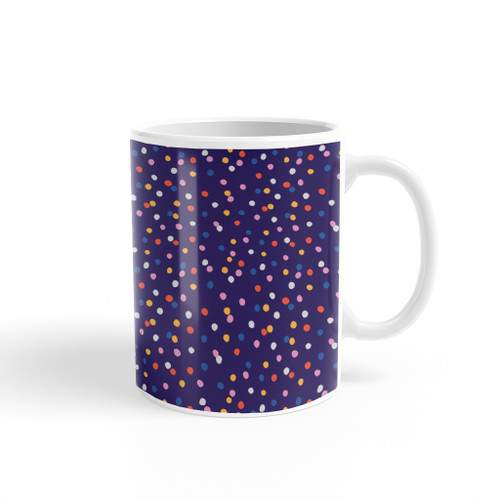 Colorful Confetti Pattern Coffee Mug By Artists Collection