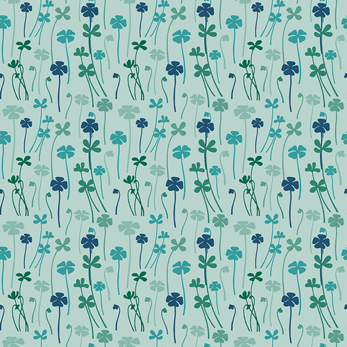 Clover Pattern Design By Artists Collection