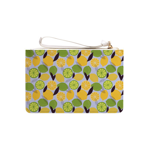 Citrus Background Clutch Bag By Artists Collection